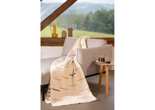 Load image into Gallery viewer, Savona Short Lines Off White Throw - Indie Indie Bang! Bang!