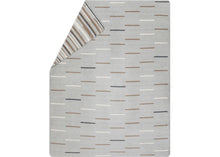 Load image into Gallery viewer, Savona Short Lines Grey Throw - Indie Indie Bang! Bang!