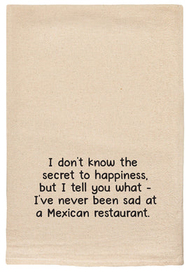 Secret to Happiness Might be at a Mexican Restaurant - Indie Indie Bang! Bang!