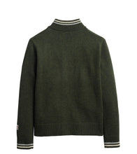 Load image into Gallery viewer, Lambswool Half-Zip Ski Sweater - Dark Fir | Pendleton