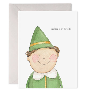 Smiling Buddy ELF | Holiday Card - Indie Indie Bang! Bang!