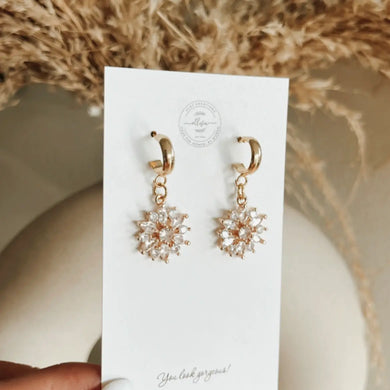 Snowflake Earrings - Indie Indie Bang! Bang!