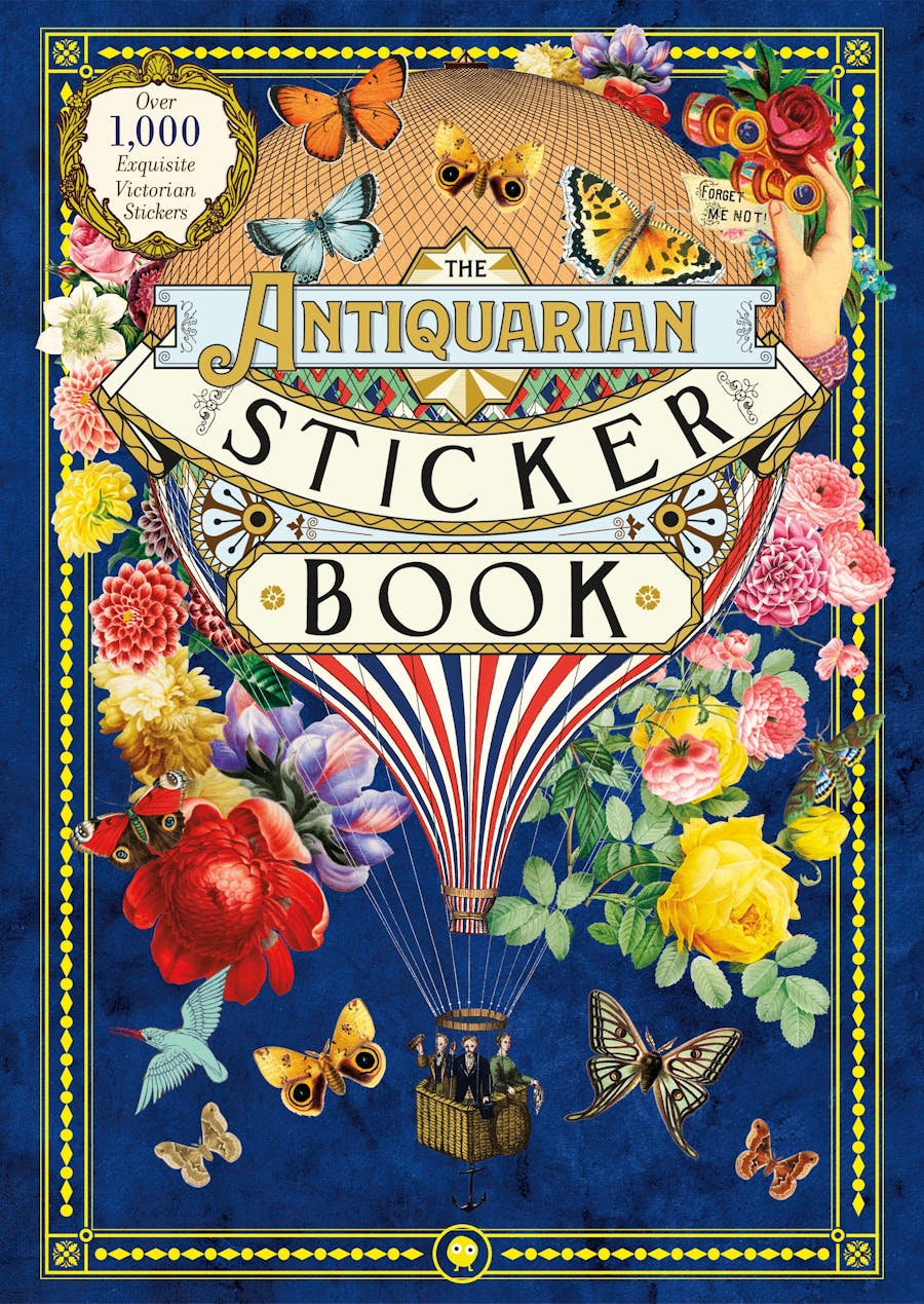The Antiquarian Sticker Book: Sticker Book (Hardcover) - Indie Indie Bang! Bang!