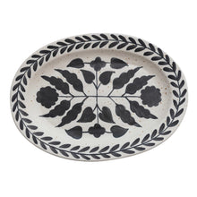 Load image into Gallery viewer, Hand-Painted Stoneware Platter - Indie Indie Bang! Bang!