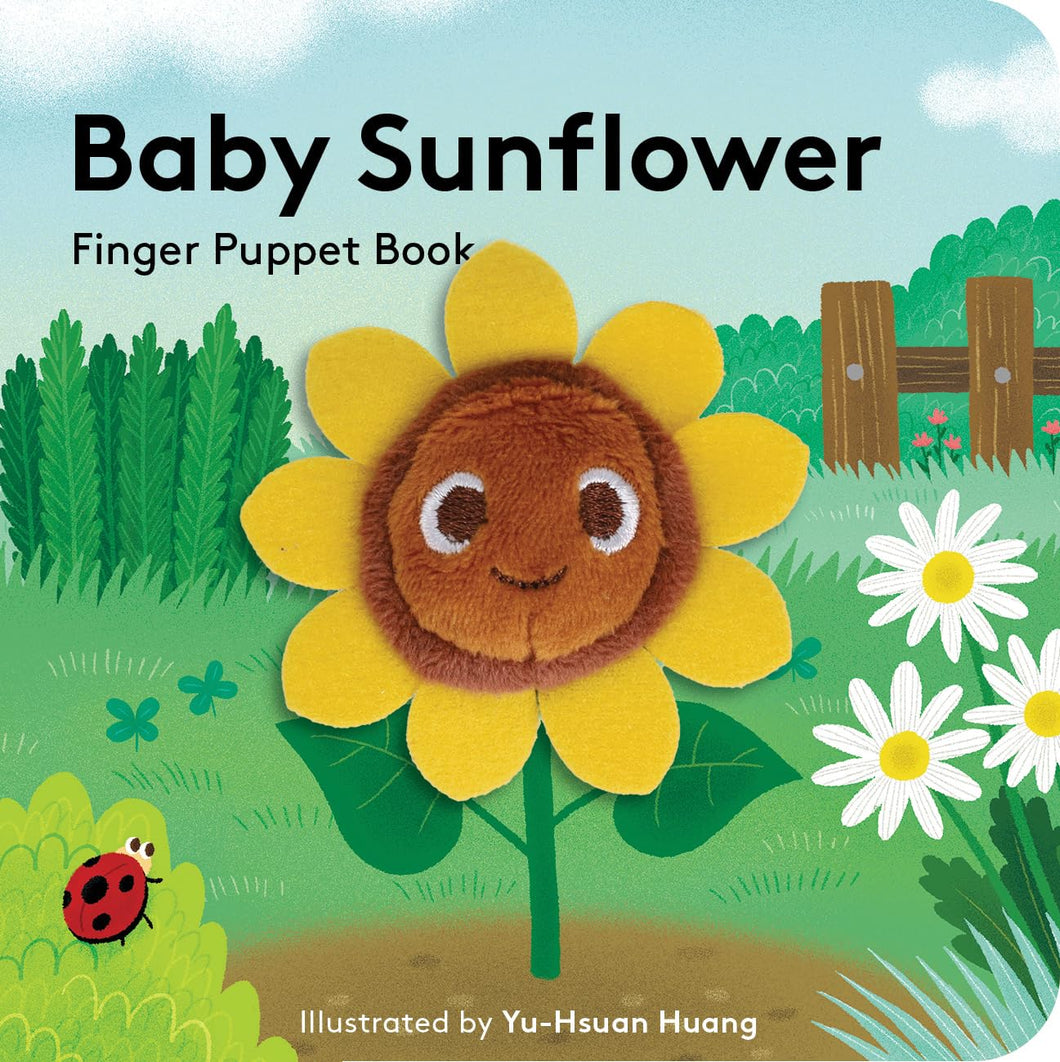 Baby Sunflower Finger Puppet Book (Board Book) - Indie Indie Bang! Bang!