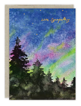 Load image into Gallery viewer, Northern Lights Sympathy Card