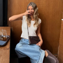 Load image into Gallery viewer, HOBO | Darcy Crossbody in Patina Leather - Flintlock - Indie Indie Bang! Bang!