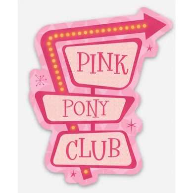 Taylor Swift Pink Pony Club Sticker - Indie Indie Bang! Bang!