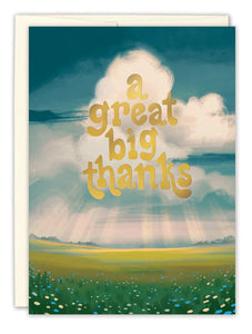 Great Big Thanks Card