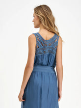 Load image into Gallery viewer, Lightweight Sleeveless Top with Embroidered Crochet Detail - Indie Indie Bang! Bang!