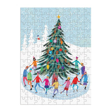 Load image into Gallery viewer, Tree Skaters 130 Piece Puzzle Ornament