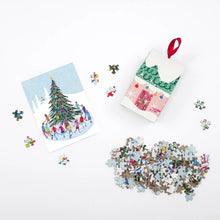 Load image into Gallery viewer, Tree Skaters 130 Piece Puzzle Ornament