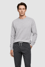 Load image into Gallery viewer, Vernon Raglan Silver Crewneck Sweater