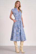Load image into Gallery viewer, Blue Acorn Midi Dress | Elan - Indie Indie Bang! Bang!