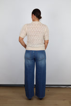 Load image into Gallery viewer, Rebecca Sweater Polo- Cream - Indie Indie Bang! Bang!