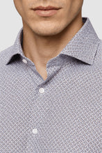 Load image into Gallery viewer, Hollis Clip-Dot Dress Shirt - Oat