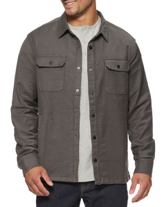 Shane Charcoal Shirt Jacket - Indie Indie Bang! Bang!