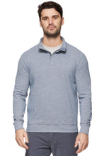 Load image into Gallery viewer, Hero 1/4 Zip Pullover in Heather Grey - Indie Indie Bang! Bang!