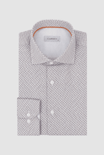 Load image into Gallery viewer, Hollis Clip-Dot Dress Shirt - Oat