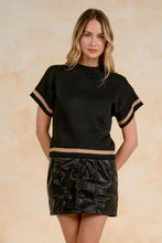 Load image into Gallery viewer, Black N' Tan Sweater | Elan