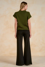 Load image into Gallery viewer, Bev Crew Neck Cap Sleeve Sweater | Elan