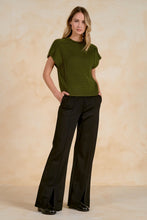 Load image into Gallery viewer, Bev Crew Neck Cap Sleeve Sweater | Elan