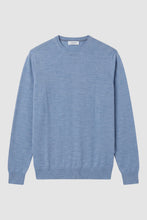 Load image into Gallery viewer, Vernon Marino Wool Lake Crewneck Sweater