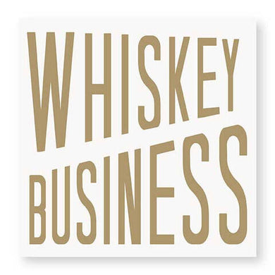 Whiskey Business Napkins - Indie Indie Bang! Bang!