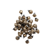Load image into Gallery viewer, Embossed Gold Mercury Glass Ornaments S36 - Indie Indie Bang! Bang!