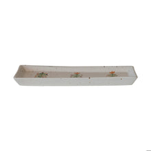 Load image into Gallery viewer, Hand-Painted Christmas Tree Stoneware Platter