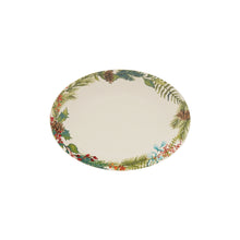 Load image into Gallery viewer, Botanical Holiday Stoneware Platter