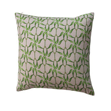 Load image into Gallery viewer, Swan Motif Linen Blend Pillow 20"