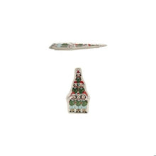 Load image into Gallery viewer, Stoneware Platter with Carolers in Santa Hats "Fa La La…" - Indie Indie Bang! Bang!