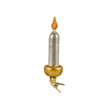 Load image into Gallery viewer, Glass Taper Candle Clip-on Ornament