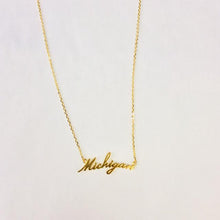 Load image into Gallery viewer, Michigan Necklace - Indie Indie Bang! Bang!