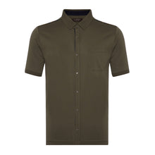 Load image into Gallery viewer, Olive Green Short Sleeve Cotton Shirt - Indie Indie Bang! Bang!