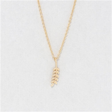 Dainty Charm Leaf Branch Necklace - Indie Indie Bang! Bang!