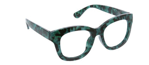 Center Stage Focus Glasses - Green Tortoise - Indie Indie Bang! Bang!