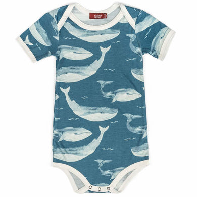 Blue Whale Bamboo One Piece - Indie Indie Bang! Bang!