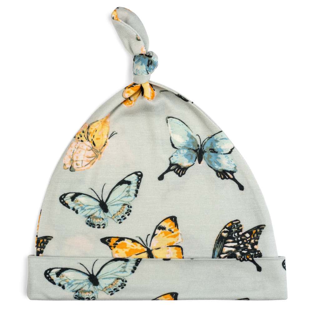 Butterfly Bamboo Knotted Hat - Indie Indie Bang! Bang!