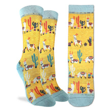 Load image into Gallery viewer, Women&#39;s Llamas Socks - Indie Indie Bang! Bang!