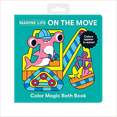 Marine Life On The Move Color Magic Bath Book - Indie Indie Bang! Bang!