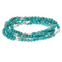 Load image into Gallery viewer, Turquoise and Silver Sky Wrap - Indie Indie Bang! Bang!