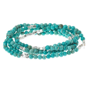 Turquoise and Silver Sky Wrap - Indie Indie Bang! Bang!