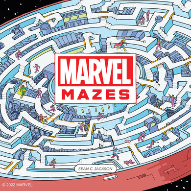 Marvel Mazes Novelty Book - Indie Indie Bang! Bang!