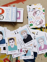 Load image into Gallery viewer, Artist Genius Playing Cards - Indie Indie Bang! Bang!