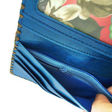 Load image into Gallery viewer, Elma Poppies Embroidered Wallet - Indie Indie Bang! Bang!