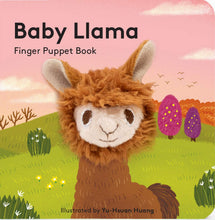Load image into Gallery viewer, Baby Llama Finger Puppet Book - Indie Indie Bang! Bang!