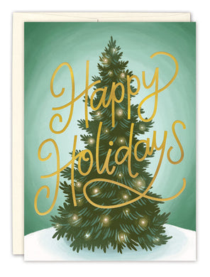 Happy Holiday Christmas Card - Indie Indie Bang! Bang!
