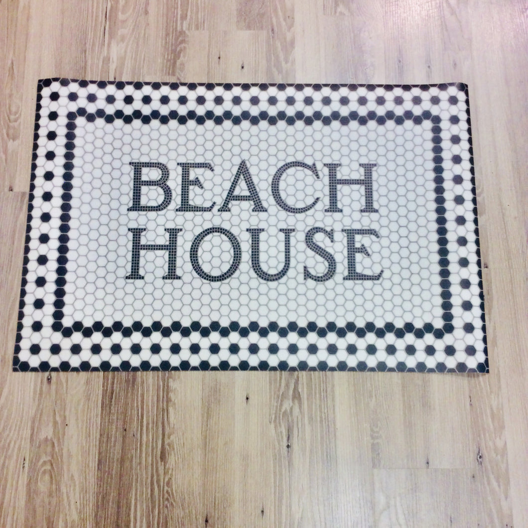 Beach House Door Mat - Indie Indie Bang! Bang!